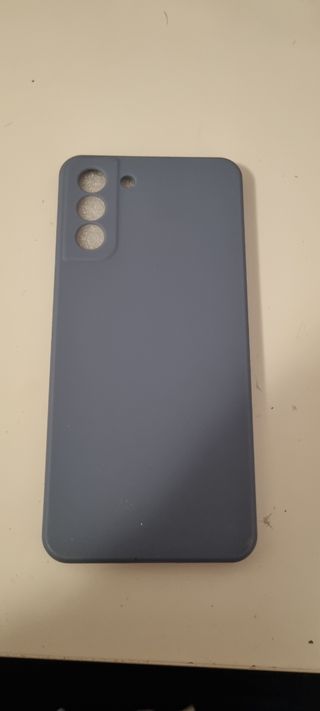 Funda móvil silicona azul