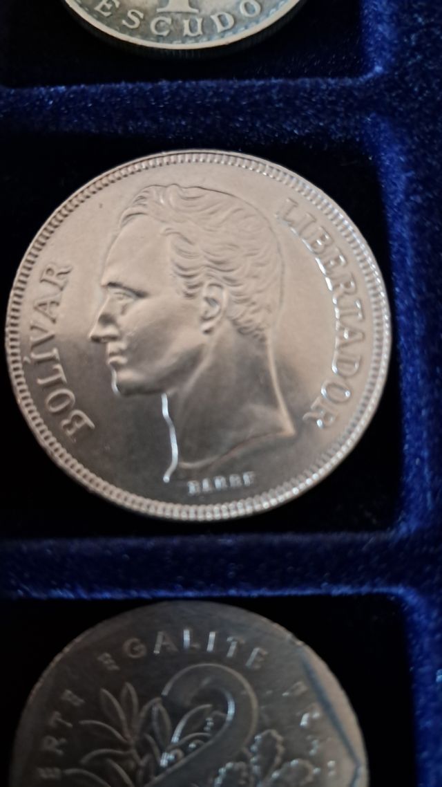 Moeda 5 Bolivares Venezuela 1973