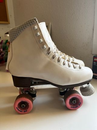 Patines Blancos Marca Harcey