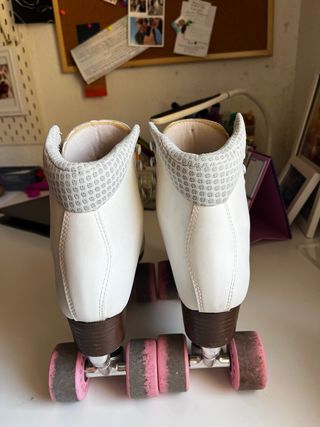Patines Blancos Marca Harcey