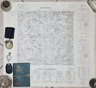 Bussola, Mappe Militari Vintage