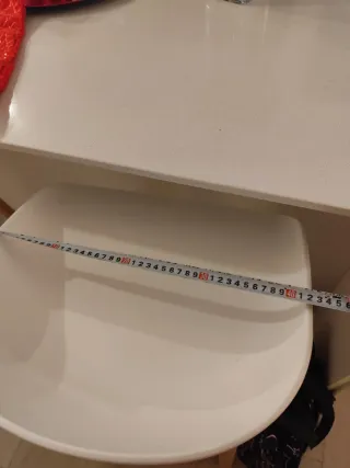 2 Taburetes cocina blanco-madera