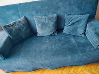 Sofa cama de tela