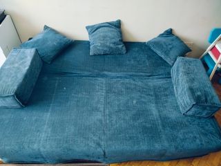 Sofa cama de tela