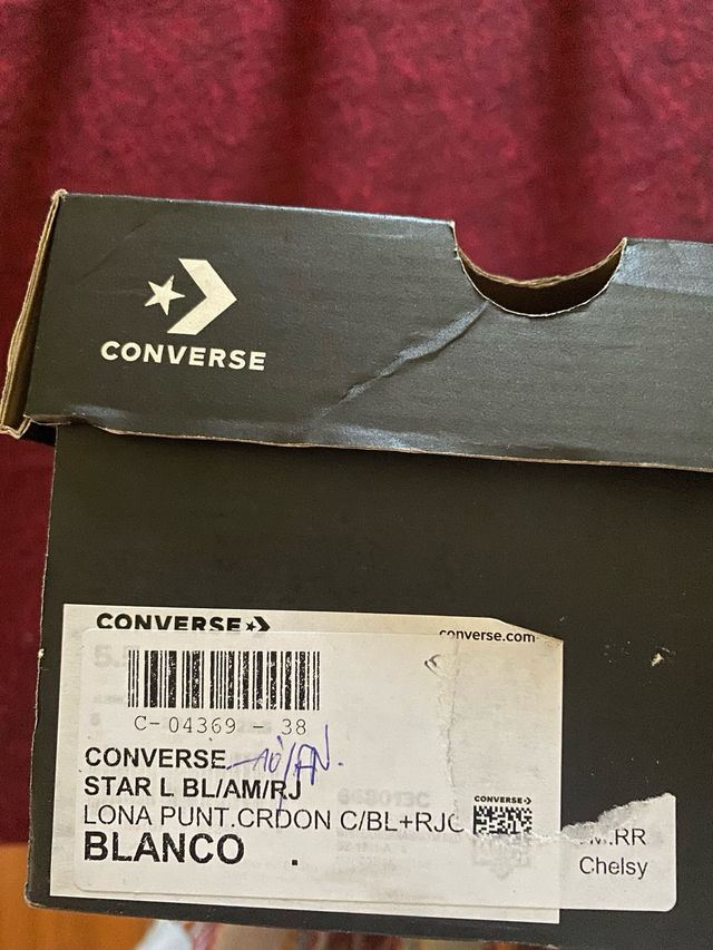 Converse Unisex Blancas 