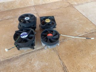 4 Disipadores CPU - AVC, Cooler Master, Spire