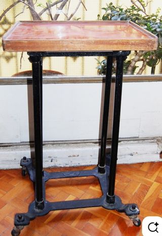 Soporte Máquina Escribir - Hierro Fundido