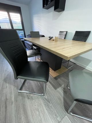 Sillas comedor piel sintética - 6 uds