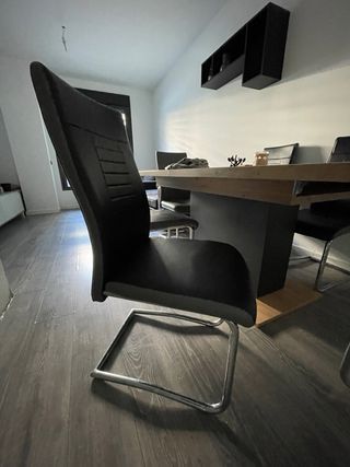 Sillas comedor piel sintética - 6 uds