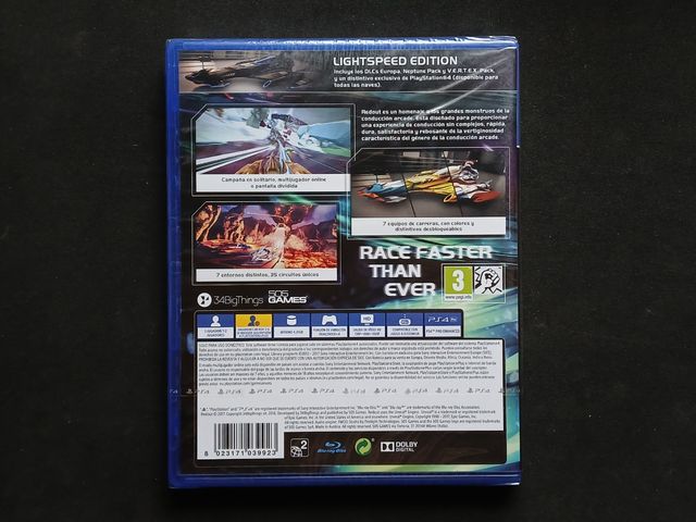 PRECINTADO REDOUT LIGHTSPEED EDITION PS4 
