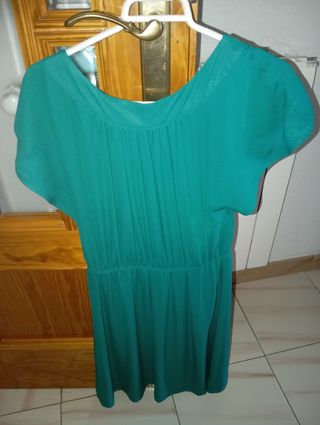 Vestido H&M verde - Talla M