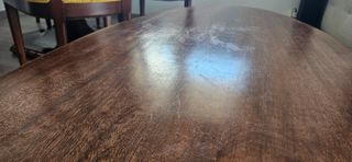 Mesa ovalada madera - Salón