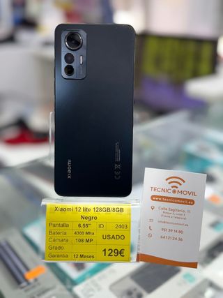 Xiaomi 12 lite 128GB - Nero