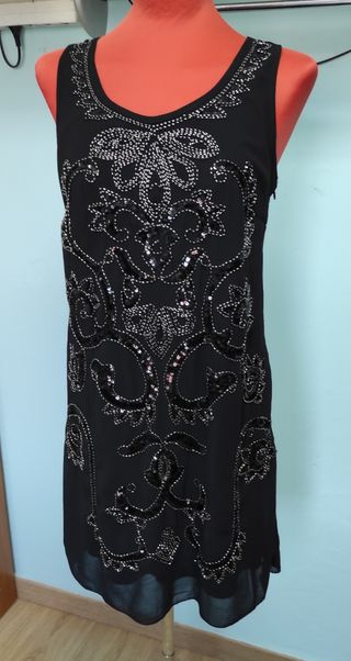 Vestido negro fiesta