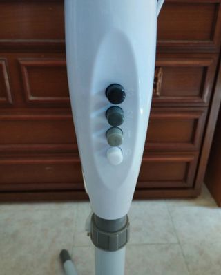 Ventilatore a colonna - bianco/grigio