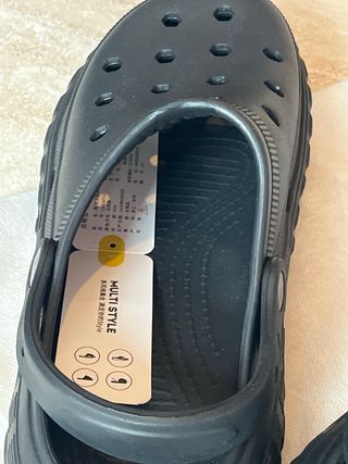 Crocs negras - Chanclas