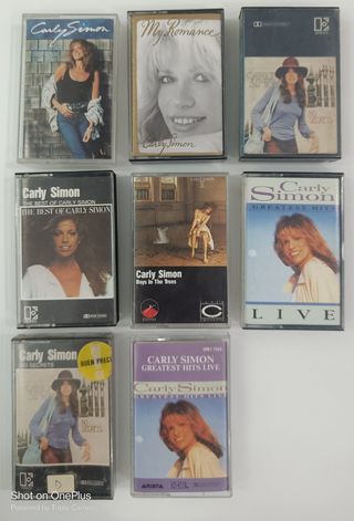8 Carly Simon Cintas Cassettes Elige