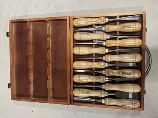 Set herramientas para tallar madera POWERFIX