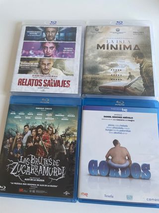 4 Películas Blu-ray: Pack Cine Español