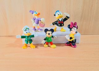 Lote Figuras Disney: Mickey Minnie y Pato Donald