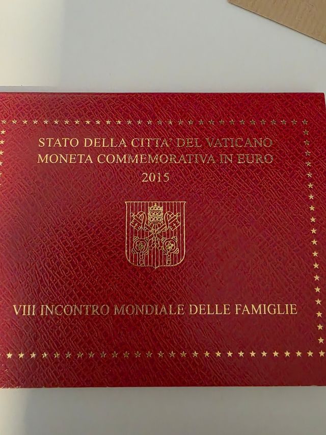 Moneda 2€ Vaticano 2015. Familia
