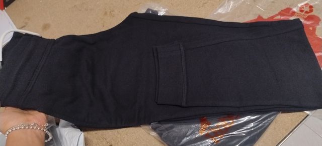 Robe di Kappa pantalone tuta uomo nera tg L