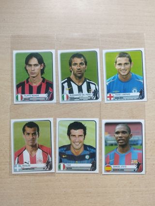 Cromos Panini Champions 1955-2005
