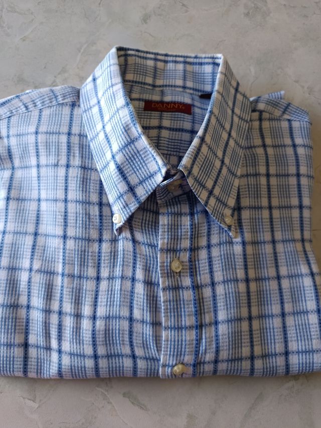 Camicia DANNY a quadri blu