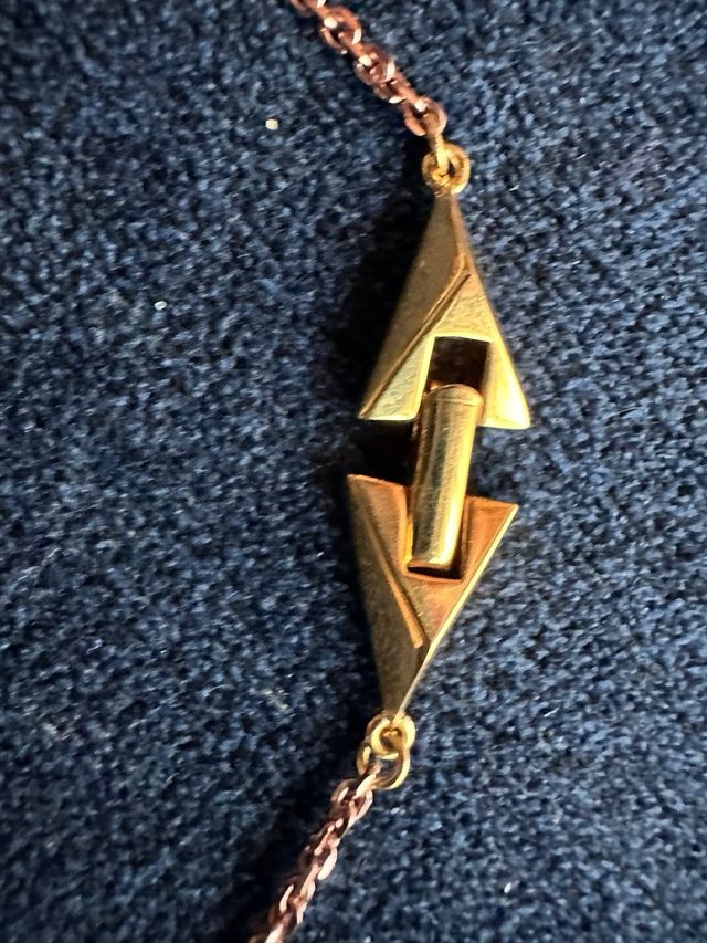 Collar Eguzkilore dorado