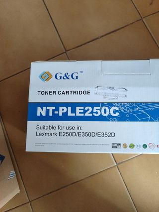 Tóner G&G NT-PLE250C Lexmark