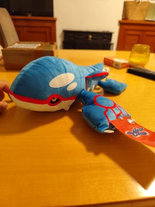 Peluche Kyogre Pokémon Totalmente nuevo