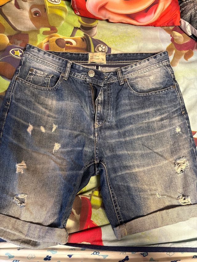 Lote vaqueros | 2 pantalones cortos