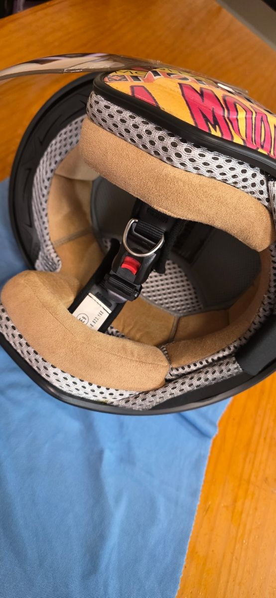 Casco moto Moritz vintage