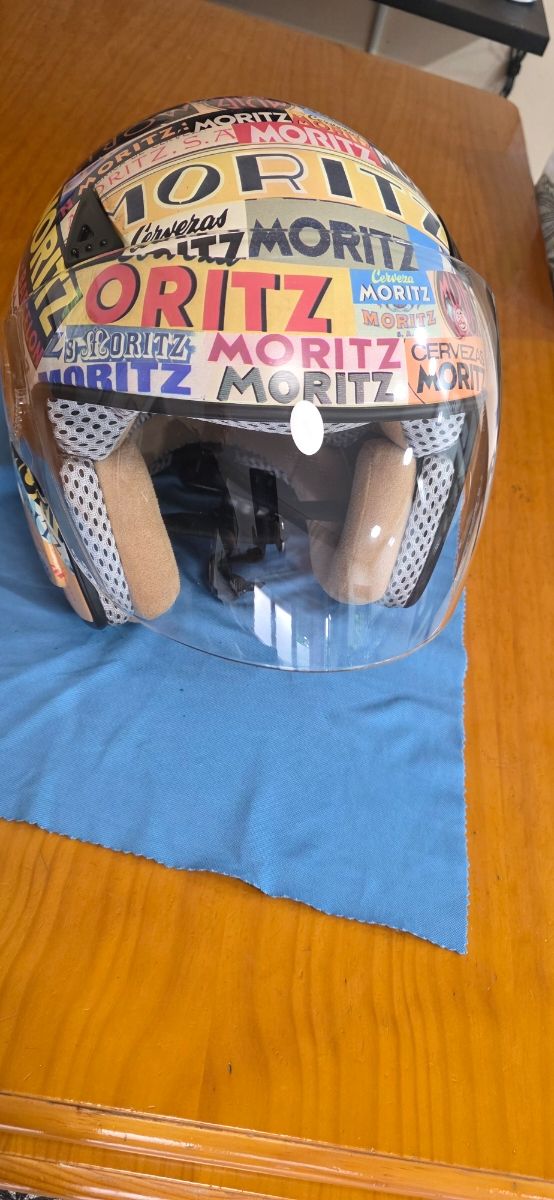 Casco moto Moritz vintage