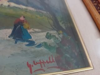 Dipinto olio su tela Giovanni Cappelletti
