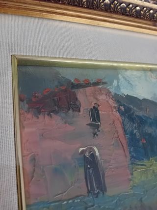 Dipinto olio su tela Giovanni Cappelletti