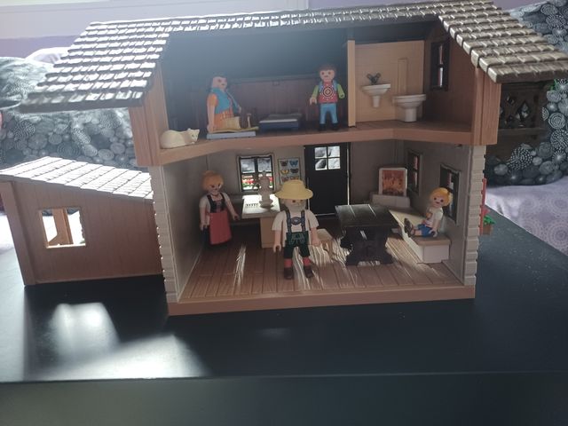 Cabaña de los Alpes