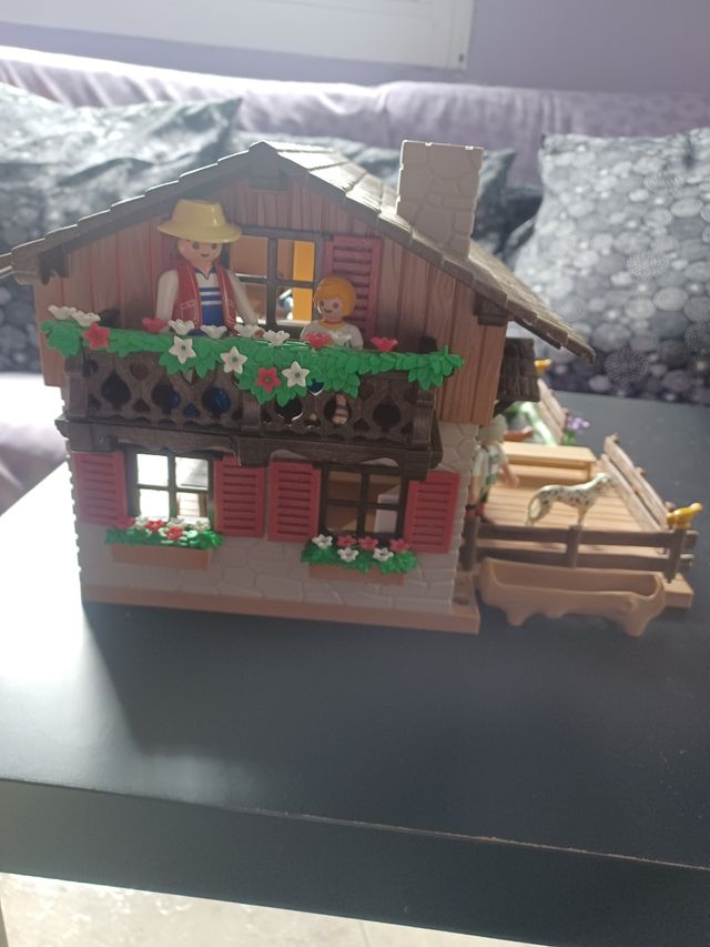 Cabaña de los Alpes