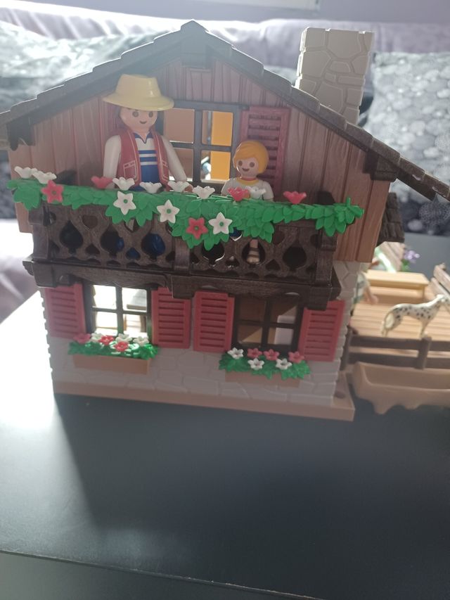 Cabaña de los Alpes