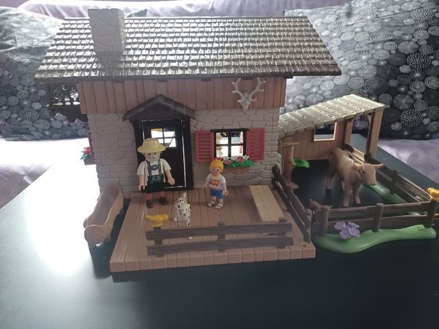 Cabaña de los Alpes