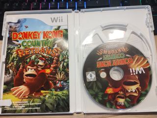 Wii Donkey Kong Country Returns 🇪🇸