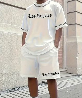 Chándal Los Angeles blanco