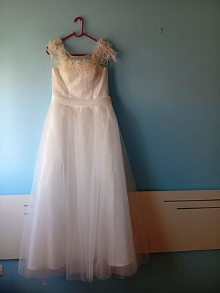 Vestido novia blanco