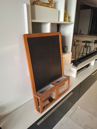 Pizarra madera Ikea 70x48cm