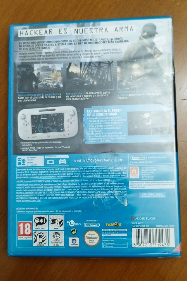 Watch Dogs para Wii U