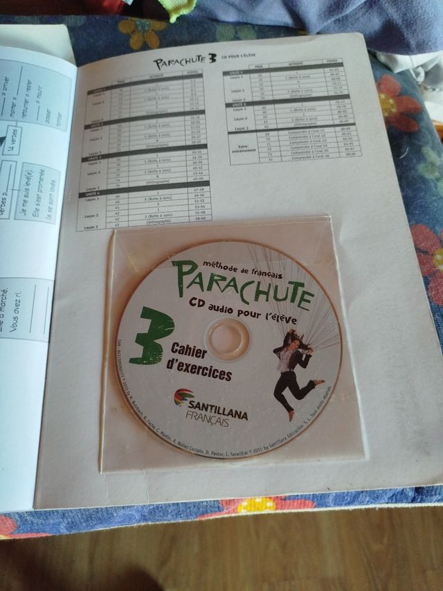 PARACHUTE 3 PACK CAHIER D'EXERCICES