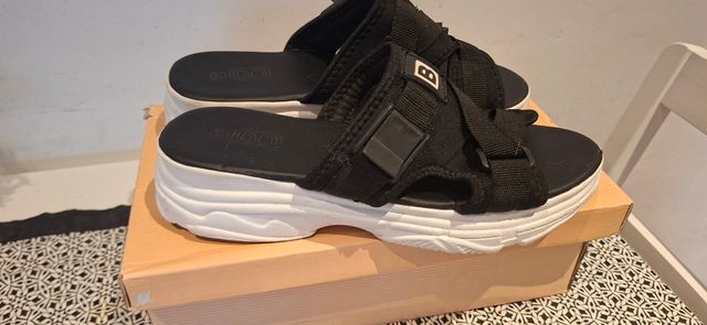 Sandalias plataforma Bossanova negras