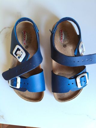 Sandalias niño verano azul marino talla 27