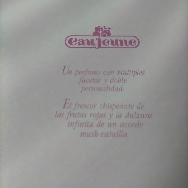 Eau Jeune Double Je -