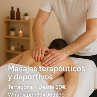 Masajes terapéuticos 